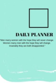 Paperback Daily Planner: Daily Undated Planner Plan Your Goals And Manage Your Time Organizer Without Dates For Daily Planning Book