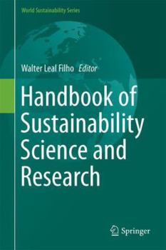 Hardcover Handbook of Sustainability Science and Research Book