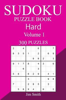 Paperback 300 Hard Sudoku Puzzle Book