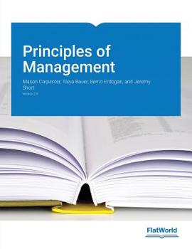 Unknown Binding Principles of Management Book