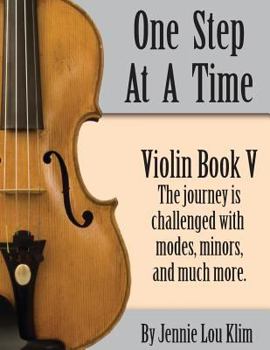 Paperback One Step At A Time: Violin Book V Book