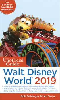 Paperback Unofficial Guide to Walt Disney World 2019 Book