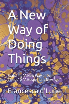 Paperback A New Way of Doing Things Book