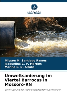 Paperback Umweltsanierung im Viertel Barrocas in Mossoró-RN [German] Book