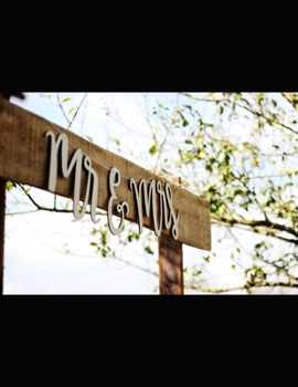 Paperback Mr & Mrs Wedding Guest book