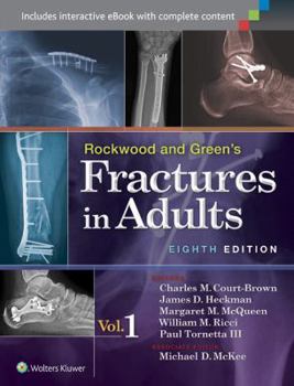 Hardcover Rockwood and Green's Fractures in Adults Book