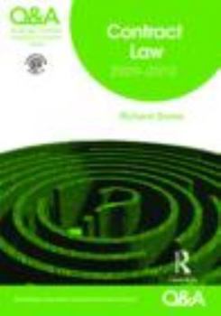 Paperback Q&A Contract Law 2009-2010 (Questions and Answers) Book