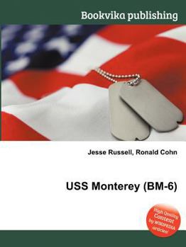 Paperback USS Monterey (Bm-6) Book