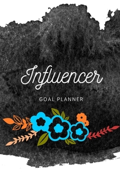 Paperback Influencer Goal Planner: Visualization Journal and Planner Undated Book
