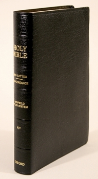 Leather Bound Old Scofield Study Bible-KJV-Classic Book