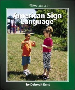 Library Binding American Sign Language Book