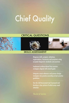 Paperback Chief Quality Critical Questions Skills Assessment Book