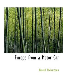 Hardcover Europe from a Motor Car Book