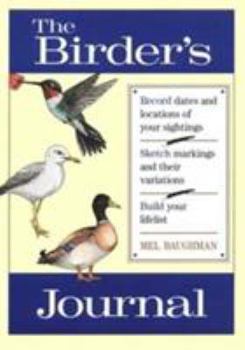Paperback Birder's Journal Book