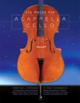 Spiral-bound 200 Pieces for Acappella Cello Book