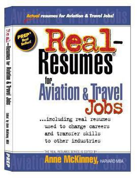 Paperback Real-Resumes for Aviation & Travel Jobs Book