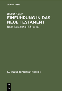 Hardcover Einführung in das Neue Testament [German] Book