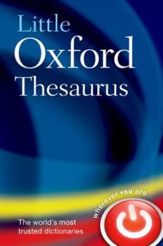 Hardcover Little Oxford Thesaurus Book