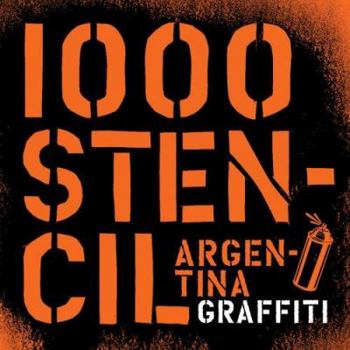 Paperback 1000 Stencils: Argentina Graffiti Book