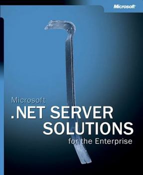 .NET Server Solutions for the Enterprise (Pro-One-Offs)