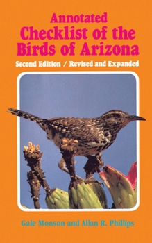 Paperback Annotated Checklist of the Birds of Arizona Book
