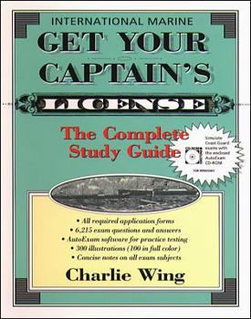 Paperback Get Your Captain's License [With CDROM] Book