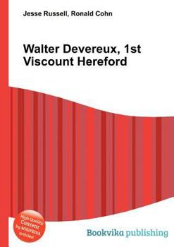 Paperback Walter Devereux, 1st Viscount Hereford Book
