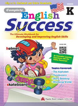 Paperback Complete English Success Kindergarten - Learning Workbook for Kindergarten Students - English Language Activity Childrens Book - Aligned to National a Book