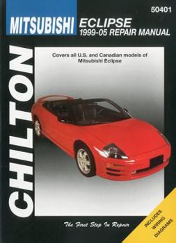 Paperback Mitsubishi Eclipse Repair Manual, 1999-2005 Book