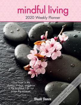 Calendar Mindful Living 2020 Desk Planner Brush Dance Book