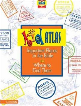 Hardcover Kidatlas: Important Places in the Bible and Where to Find Them Book