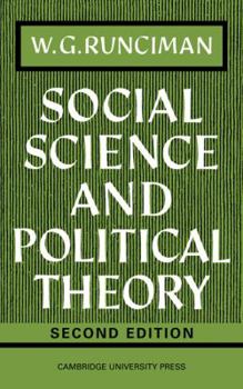 Paperback Social Science and Political Theory Book