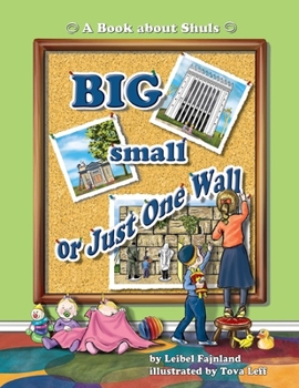 Paperback Big Small or Just One Wall: A Book about Shuls Book