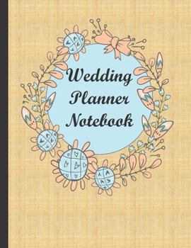 Paperback Wedding Planner Notebook Book