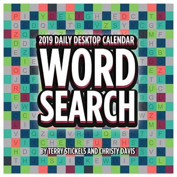 Calendar Word Search 2019 Desk Calendar Book