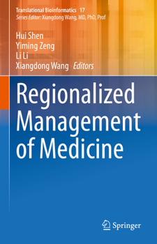 Hardcover Regionalized Management of Medicine Book