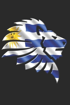 Paperback Uruguay Notebook: Uruguay Notebook - college book - diary - journal - booklet - memo - composition book - 120 sheets - Dot Grid paper 6x Book