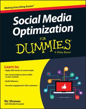 Paperback Social Media Optimization for Dummies Book