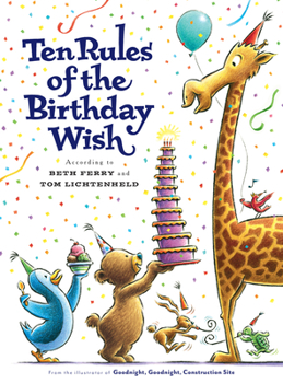 Hardcover Ten Rules of the Birthday Wish Book