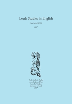 Paperback Leeds Studies in English 2017 Book