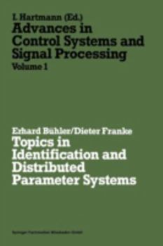 Paperback Topics in Identification and Distributed Parameter Systems [German] Book