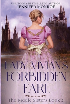 Paperback Lady Vivian's Forbidden Earl: The Riddle Sisters Book 2 (A Clean Romance with a bit of Mystery) Book