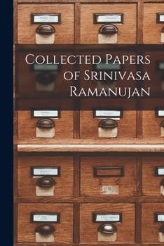 Paperback Collected Papers of Srinivasa Ramanujan Book