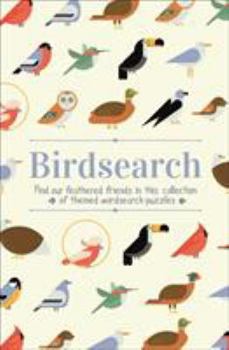 Paperback Birdsearch Wordsearch Puzzles (Themed 160pp royals) Book