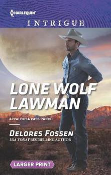 Mass Market Paperback Lone Wolf Lawman [Large Print] Book