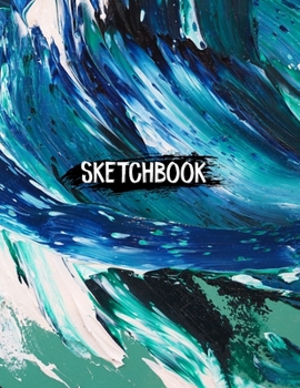 Paperback Sketch Book For Teen Girls and boys: 8.5" X 11", Personalized Artist Sketchbook: 120 pages, Sketching, Drawing and Creative Doodling. Large Blank Page Book