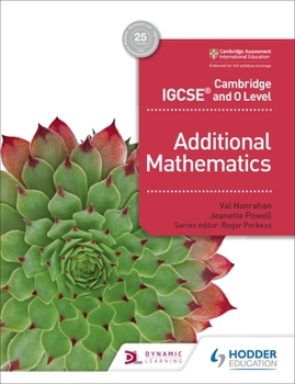 Paperback Cambridge Igcse and O Level Additional Mathematics: Hodder Education Group Book