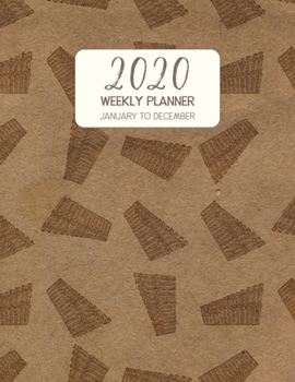 2020 Weekly Planner January to December: Dated Diary With To Do Notes & Inspirational Quotes - Pan Flute (Vintage Music Calendar Planners)