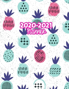 2020-2021 Planner: Two Year Calendar Organizer and Goal Journal | January 2020 - December 2021 Daily, Weekly and Monthly Planner Book with Back Sticker Expression Wall for 2 Years | Design Code 839903