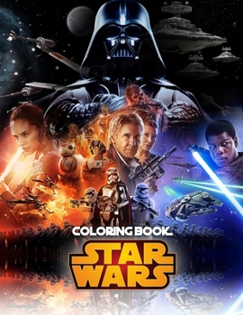 Paperback Star War Coloring Book: Highest Quality Illustrations Of Star War To Colour Book